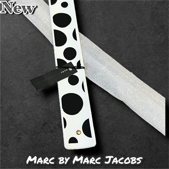 New NWT Marc by Marc Jacobs Polka Dot Snap Bracelet - Picture 4 of 6